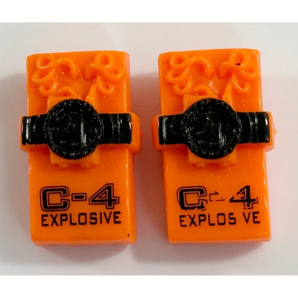 C-4 Explosive Toy Packs for Military‎ Figures Orange